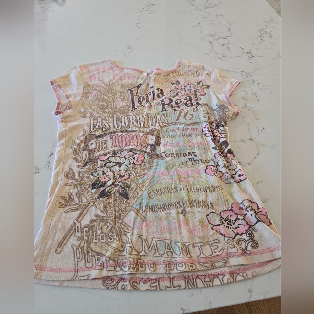Colorful Graphic Womens Shirt
